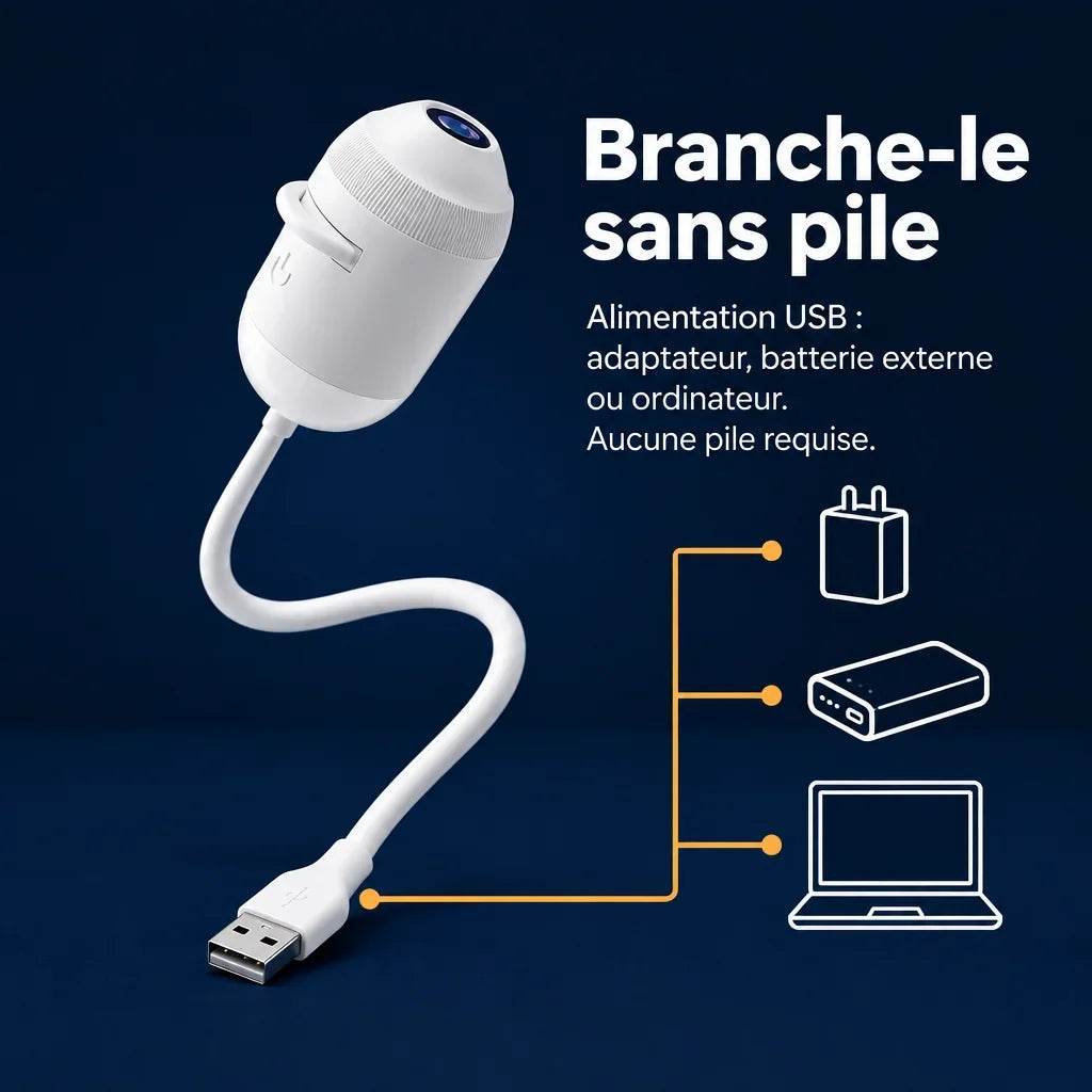 [Scale AI] usp_icons, Projecteur galaxie USB à films interchangeables