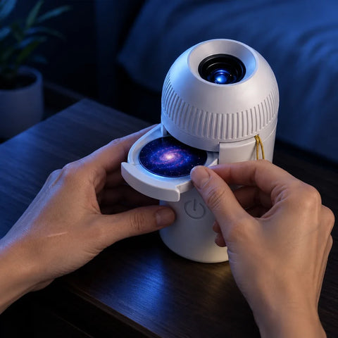 [Scale AI] how_to, Projecteur galaxie USB à films interchangeables