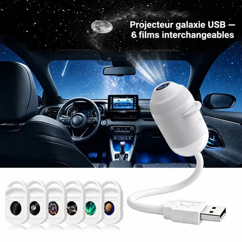 [Scale AI] mood_variant, Projecteur galaxie USB à films interchangeables